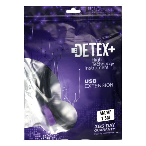 Detex USB 1.5m Male to USB Female Cable 3
