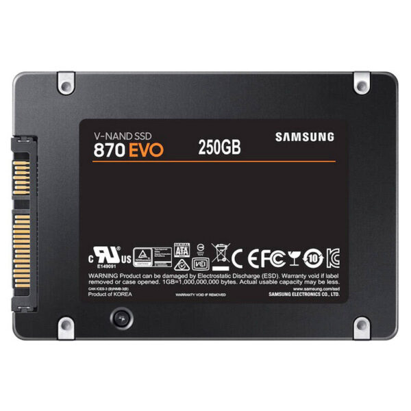 Samsung 870 Evo 250GB SSD Hard Drive 6