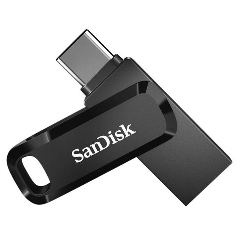 فلش ۱۲۸ گیگ سن دیسک SanDisk Dual Drive Go OTG Type-C USB3.1