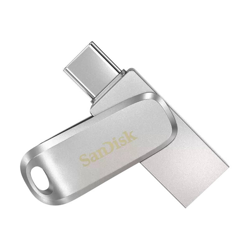 فلش 256 گیگ سن دیسک SanDisk Dual Drive Luxe OTG Type-C USB3.1