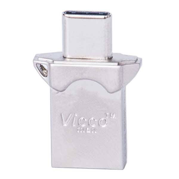 فلش ۶۴ گیگ ویکومن Vicco Man VC400 OTG Type-C USB3.1