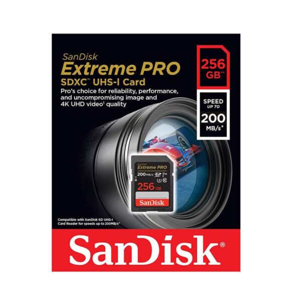 sandisk SD Extremepro 256GB 2