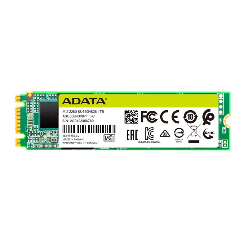 حافظه SSD ای دیتا ADATA M2 SU650 1TB