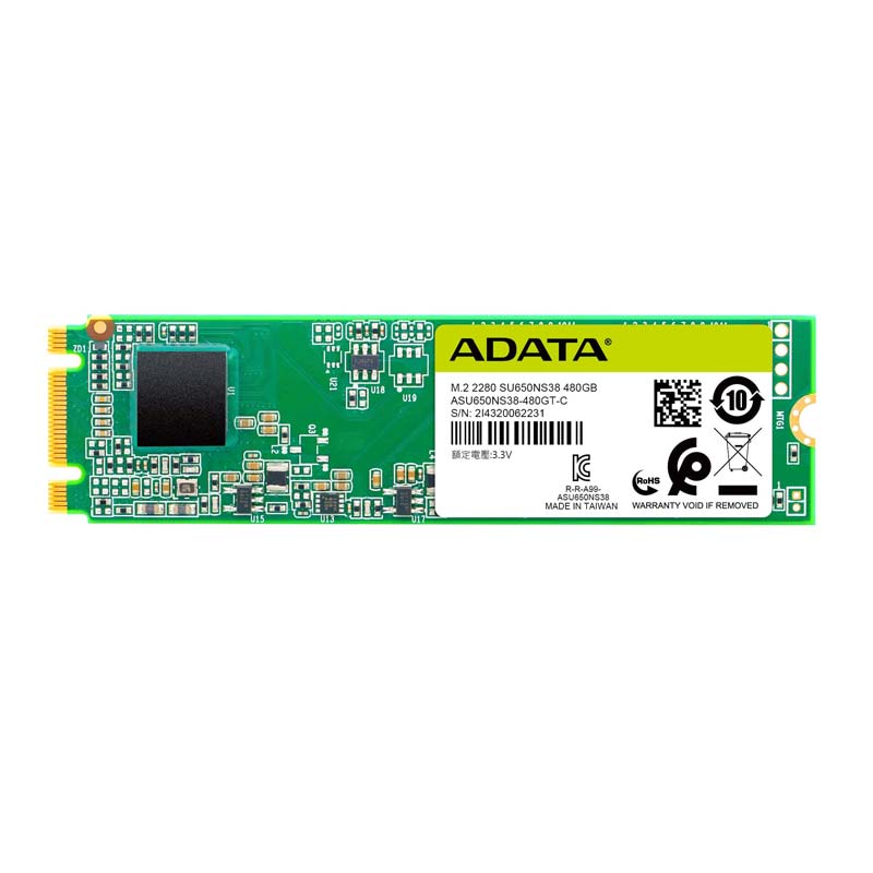 حافظه SSD ای دیتا ADATA M2 SU650 480GB