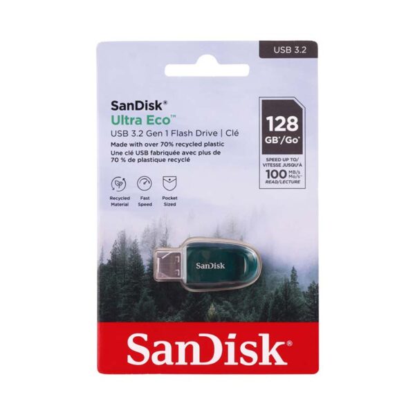 خرید فلش 128 گیگ سندیسک SanDisk Ultra ECO CZ96 USB3.2