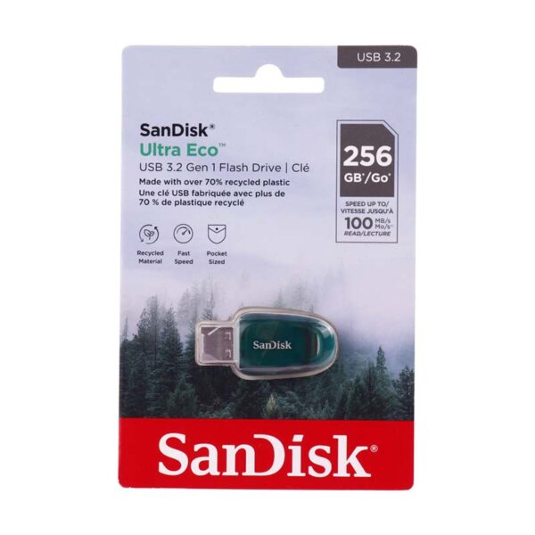256 گیگ سندیسک SanDisk Ultra ECO CZ96 USB3.2 3