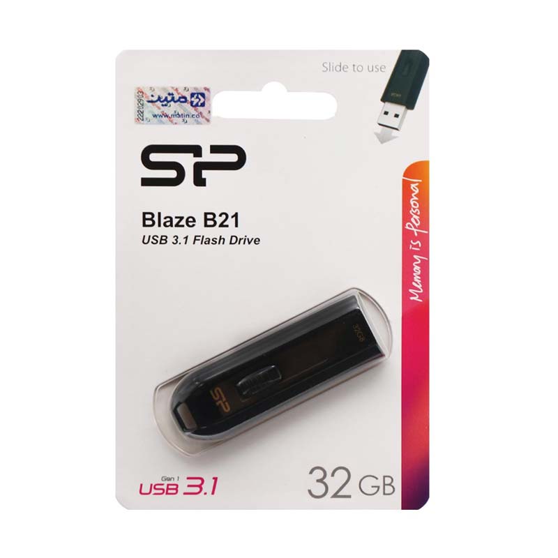 خرید فلش 32 گیگ سیلیکون پاور Silicon Power Blaze B21 USB3.1