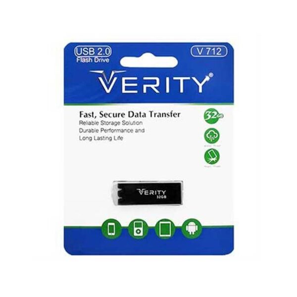 خرید فلش 32 گیگ وریتی VERITY V712 USB2.0