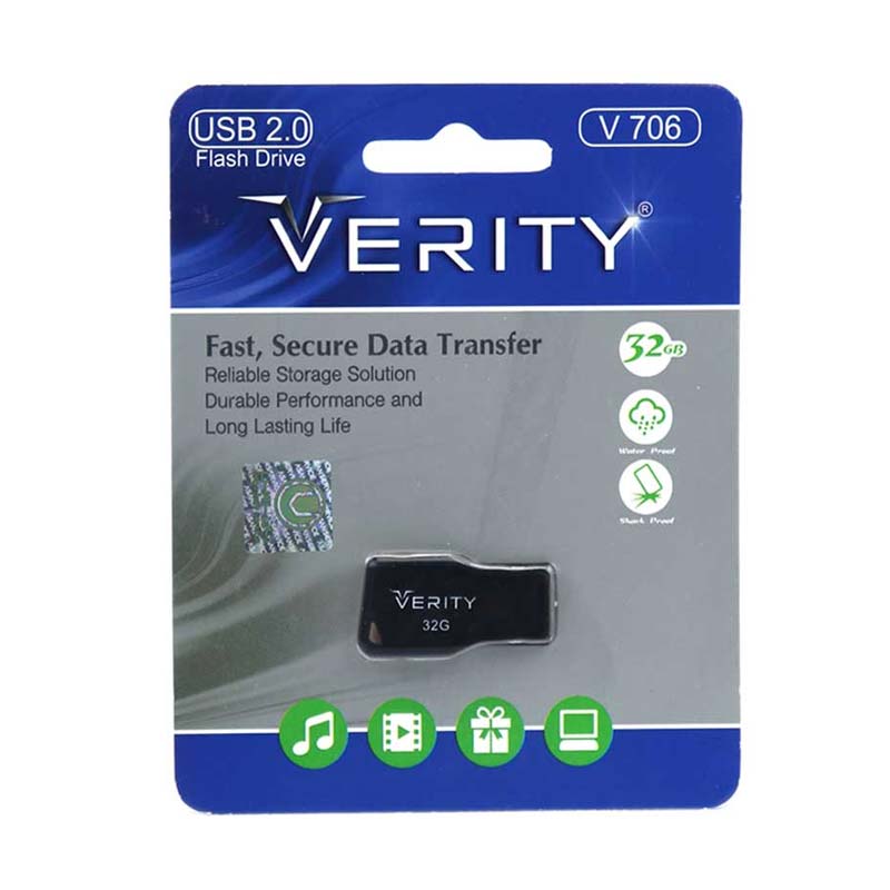 خرید فلش 32 گیگ وریتی Verity V706 USB2.0