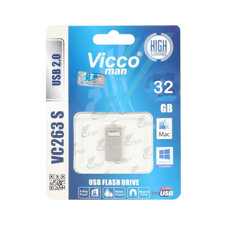 خرید فلش 32 گیگ ویکومن Vicco Man VC263 USB2.0