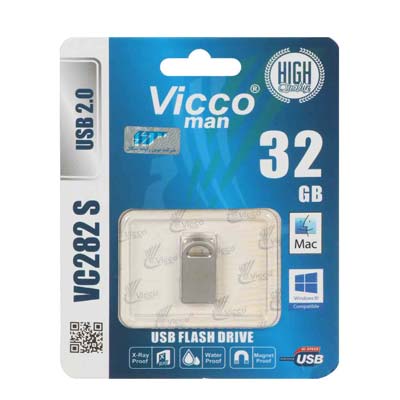 خرید فلش 32 گیگ ویکومن Vicco Man VC282 USB 2.0