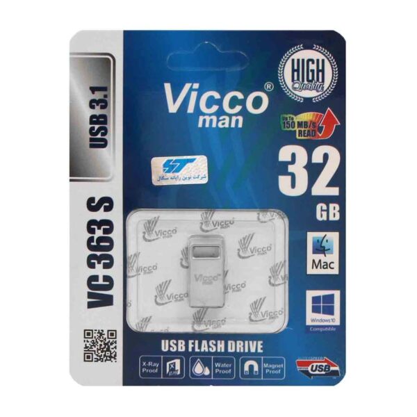 32 گیگ ویکومن Vicco Man VC363 USB3.0 3