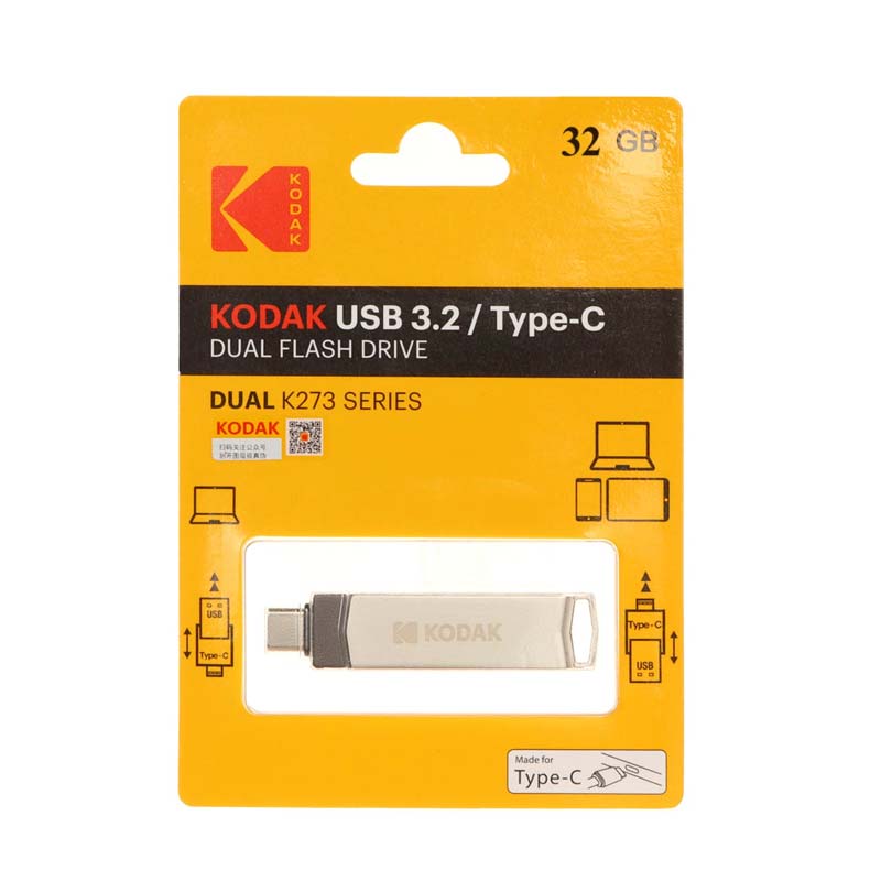 خرید فلش 32 گیگ کداک KODAK K273 USB3