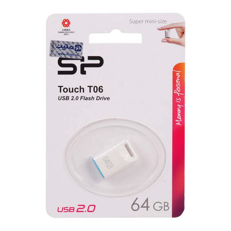 خرید فلش 64 گیگ سیلیکون پاور Silicon Power Touch T06 USB2.0