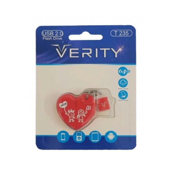 قیمت فلش 64 گیگ وریتی VERITY T235 USB2.0