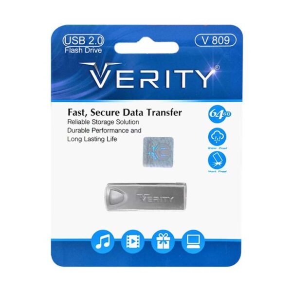 خرید فلش 64 گیگ وریتی VERITY V809 USB2.0