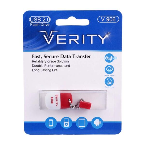 خرید فلش 64 گیگ وریتی VERITY V906 USB2.0