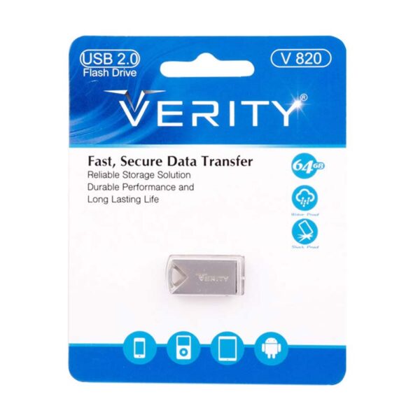 خرید فلش 64 گیگ وریتی Verity V820 USB2.0