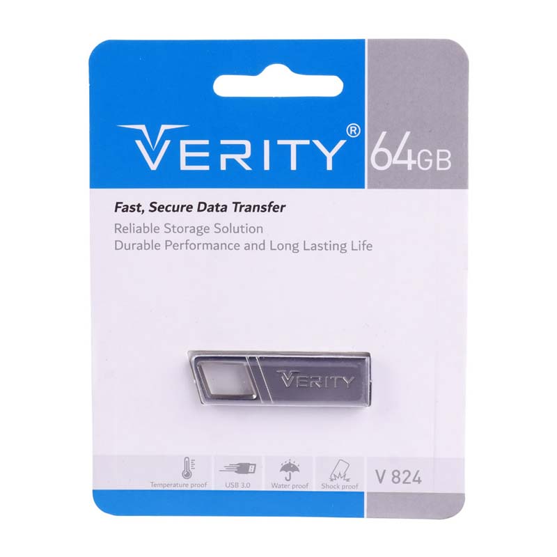 خرید فلش 64 گیگ وریتی Verity V824 USB3.0