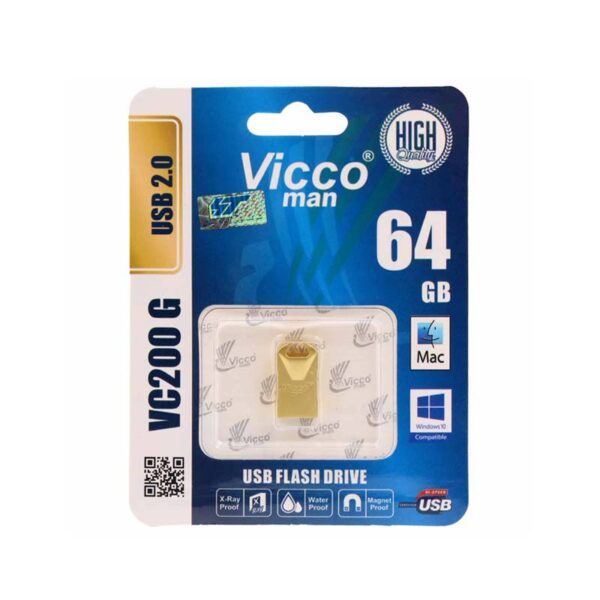 64 گیگ ویکومن Vicco Man VC200 USB2.0 3