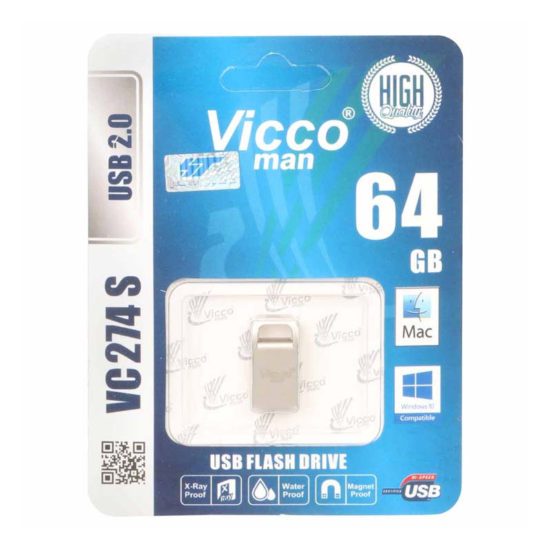 خرید فلش ۶۴ گیگ ویکومن Vicco Man VC274
