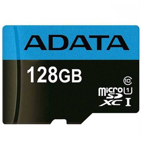 ADATA Premier AP 128GB V10 U1 A1 100MBs MicroSDXC Memory Card With Adapter 1