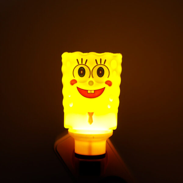 Beris Tech Sponge Bob Design Bedside Lamp 1 1