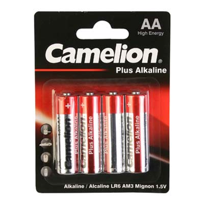 باتری 4 تایی قلمی کملیون Camelion Plus Alkaline