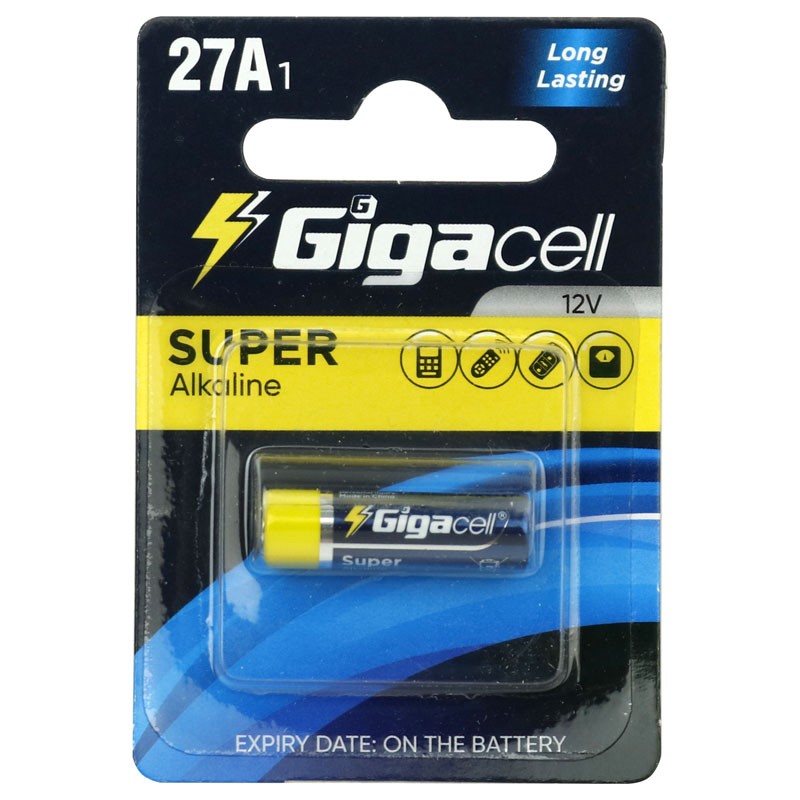 باتری ریموت کنترل Gigacell Super Alkaline 12V 27A
