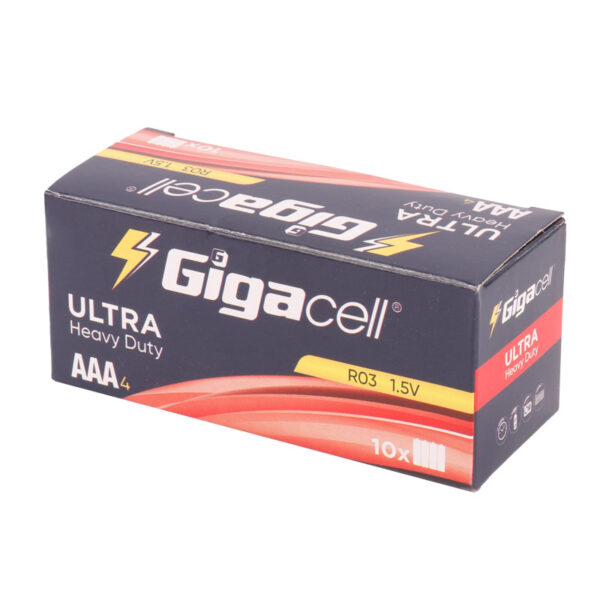 چهارتایی نیم قلمی Gigacell Ultra Heavy Duty R03 1.5V AAA 4