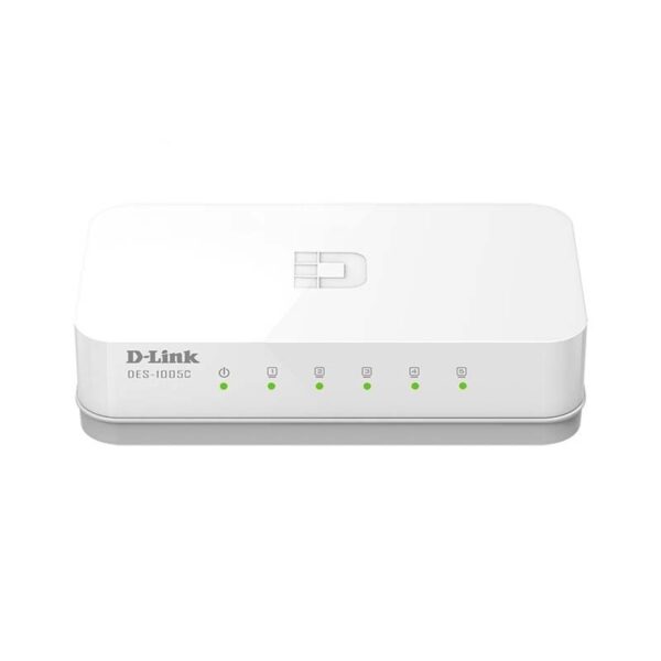 سوئیچ شبکه 5 پورت دی لینک D-link DES-1005C