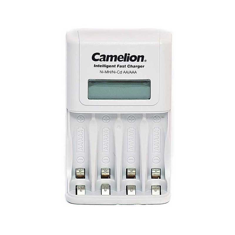 شارژر باتری کملیون Camelion BC-1012 چهار عددی LCD دار