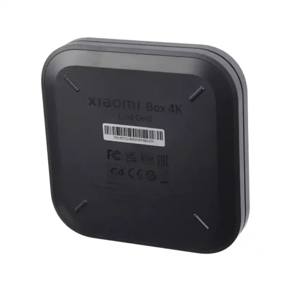 XIAOMI TV BOX S 4K MDZ-28-AA 8GB ANDROID BOX WITH REMOTE CONTROL