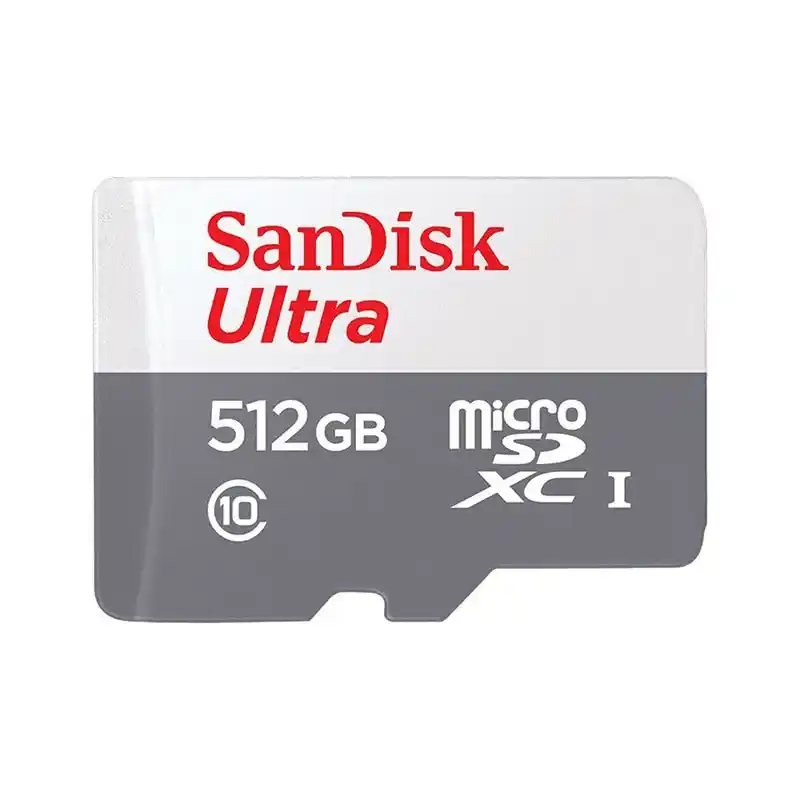 SANDISK ULTRA 512GB 100MB/S MICROSDXC UHS-I CARD