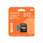 کارت حافظه ای‌دیتا 512 گیگ ADATA Premier 100MB/s همراه با خشاب