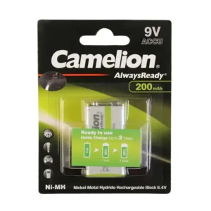 CAMELION ALWAYSREADY 9V 200MAH BATTERY