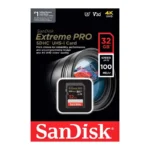 100MB/s SDHC UHS-I ا SanDisk 32GB Extreme Pro