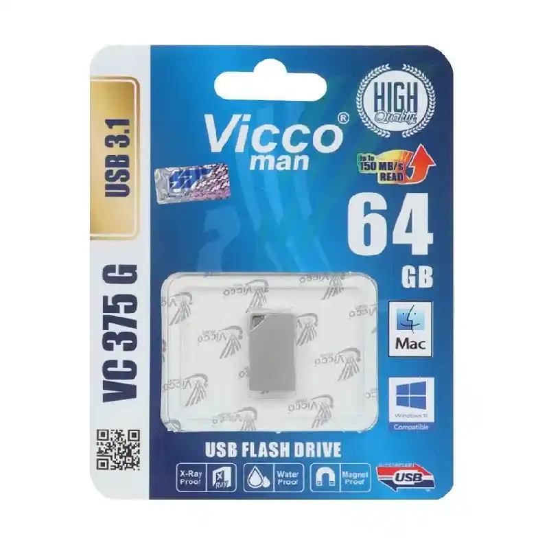 VICCOMAN VC375 S 64GB USB 3.1 FLASH MEMORY