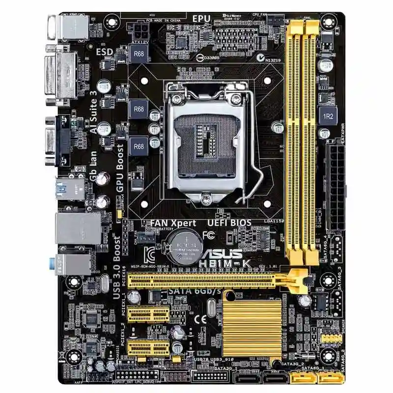 مادربرد ایسوس ASUS H81M-K LGA 1150