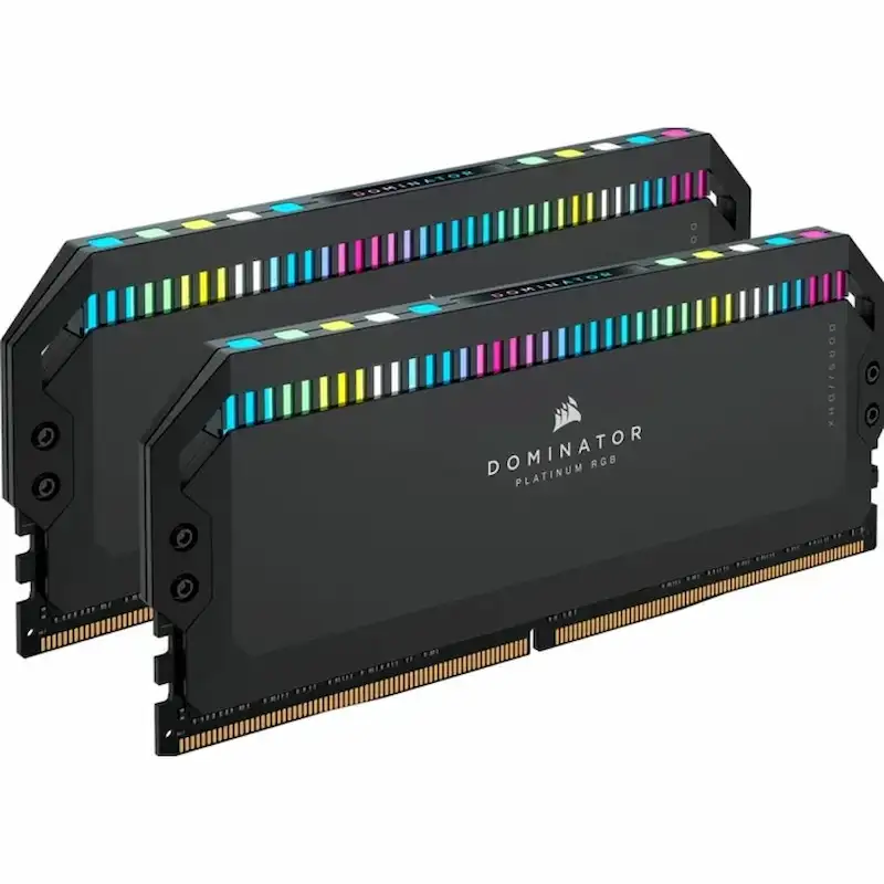 رم کامپیوتر Corsair Dominator Platinum RGB DDR5 64GB 6000MHz CL30