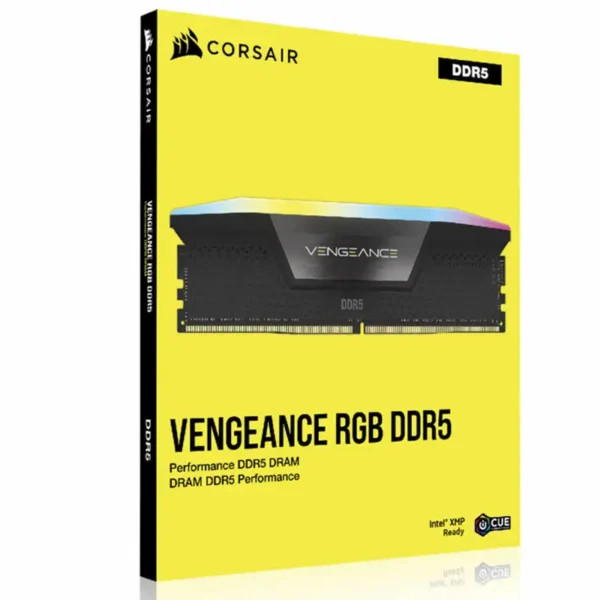 رم کامپیوتر Corsair Vengeance RGB 64GB DDR5 5600MHz CL40 Dual