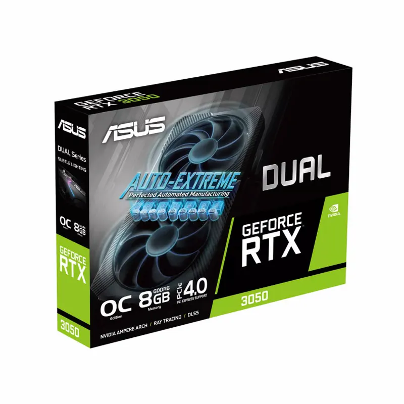 کارت گرافیک ایسوس Asus Dual GeForce RTX3050 OC 8GB GDDR6 128Bit