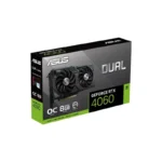 کارت گرافیک Asus Dual GeForce RTX 4060 OC 8GB GDDR6 128Bit