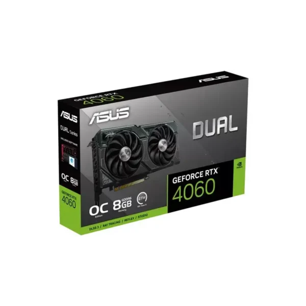 کارت گرافیک Asus Dual GeForce RTX 4060 OC 8GB GDDR6 128Bit