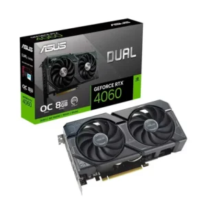 کارت گرافیک Asus Dual GeForce RTX 4060 OC 8GB GDDR6 128Bit