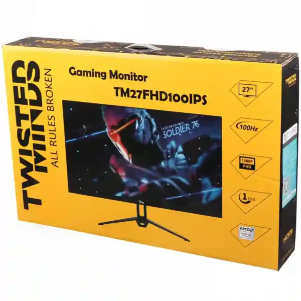 مانیتور گیمینگ تویستد مایندز “Twisted Minds TM27FHD100IPS FHD IPS LED 27