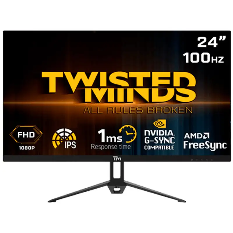 مانیتور گیمینگ تویستد مایندز "Twisted Minds TM24FHD100IPS FHD IPS LED 23.8