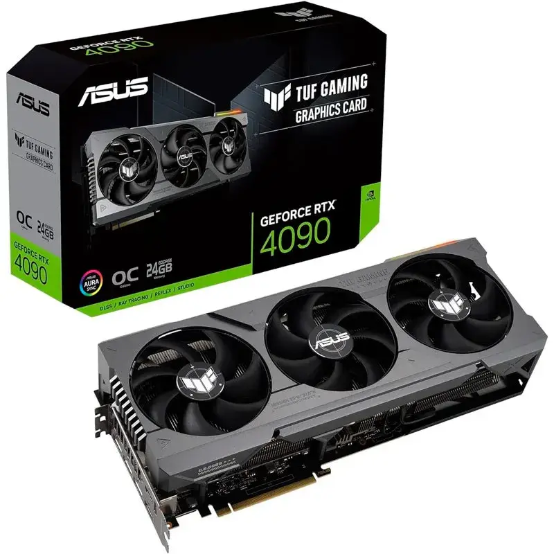 کارت گرافیک ASUS TUF Gaming GeForce RTX 4090 OC Edition 24GB GDDR6X 384Bit