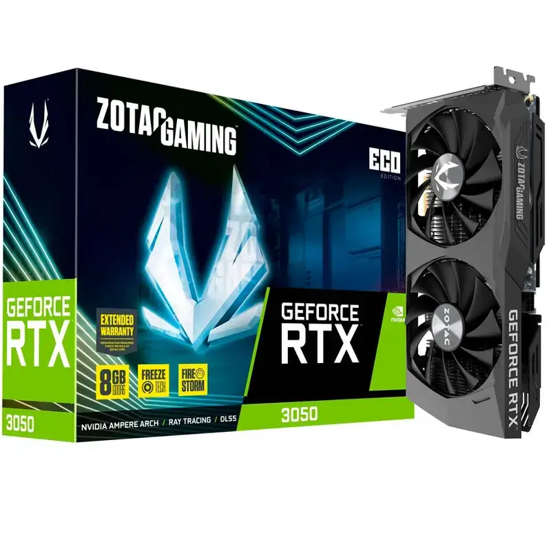 کارت گرافیک Zotac Gaming GeForce RTX 3050 Eco 8GB GDDR6 128Bit