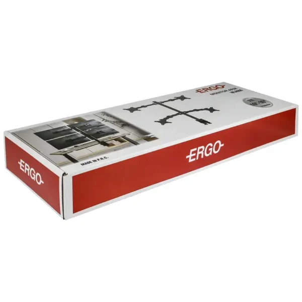 پایه رومیزی متحرک مانیتور چهارتایی 17 تا 30 اینچ Ergo WLA006